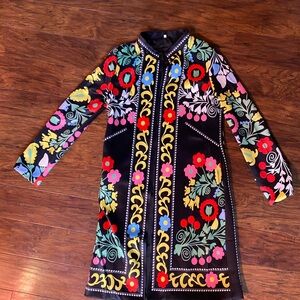 Festive Floral Printed Jacket
